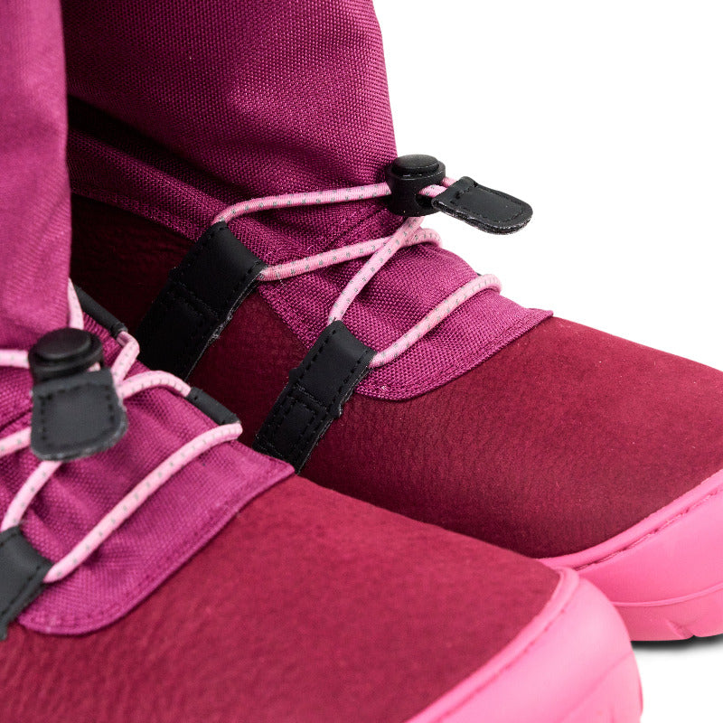 Koel Barefoot Rana WP Lex Wasserdichter Barfuß-Schneestiefel Bordo