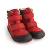 Koel Barfußschuh Wasserdichte Winterboots MILO 3.0 HYDRO TEX mit Klettverschluss ROT - keks.