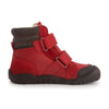 Koel Barfußschuh Wasserdichte Winterboots MILO 3.0 HYDRO TEX mit Klettverschluss ROT - keks.