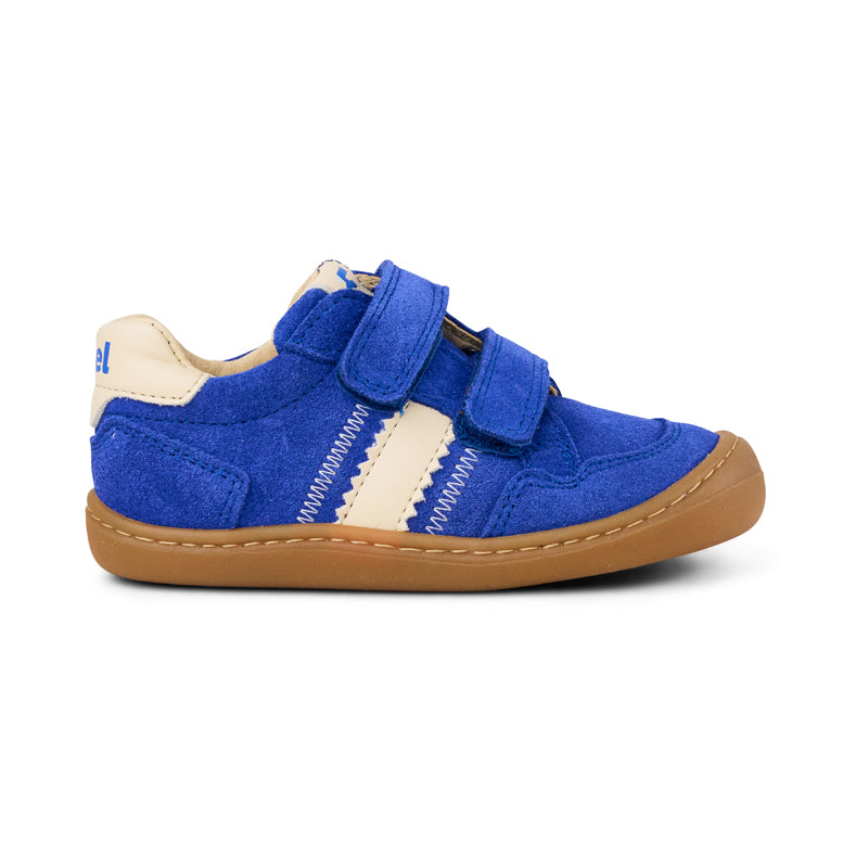 Koel Barefoot Bali 3.0 Suede Barfuß-Halbschuh mit Klettverschluss Jeans