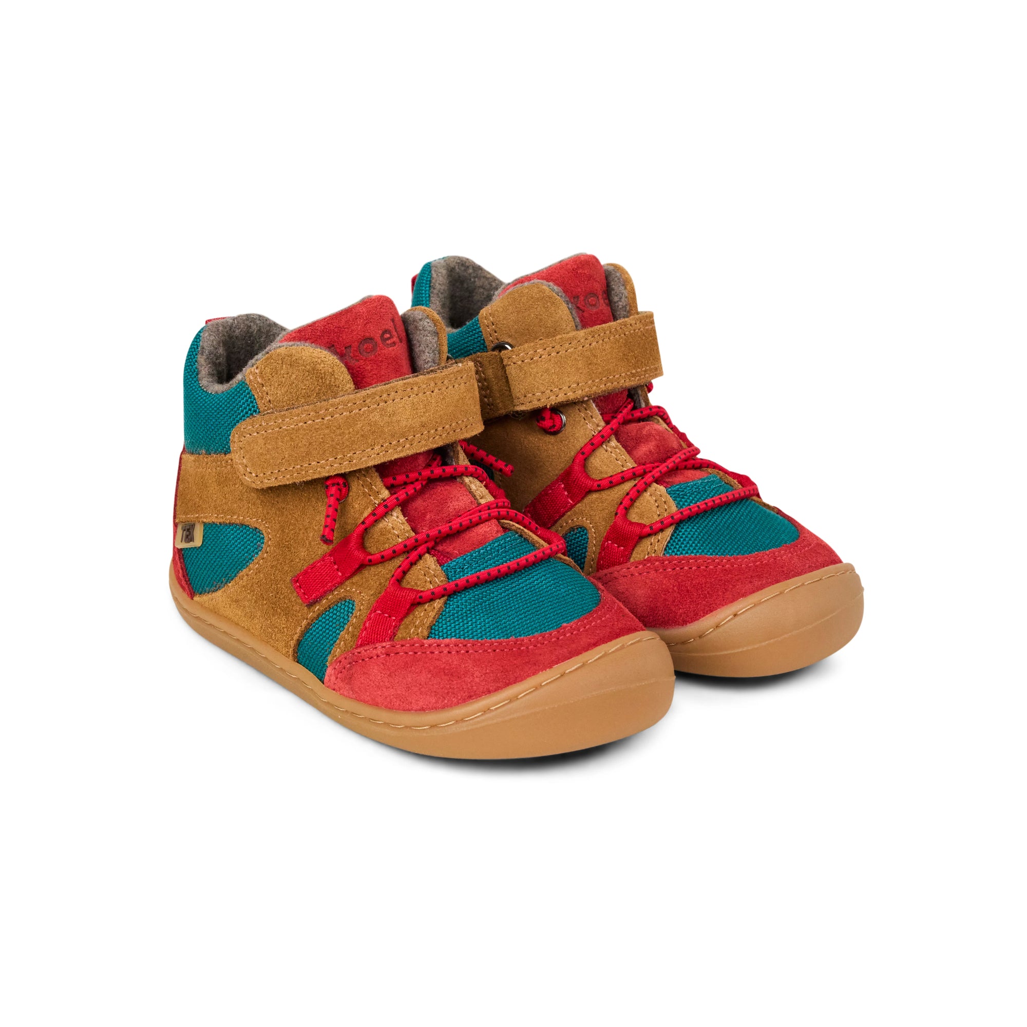 Koel Barefoot Beau Merino Wasserdichter Barfuß-Herbstschuh Cognac