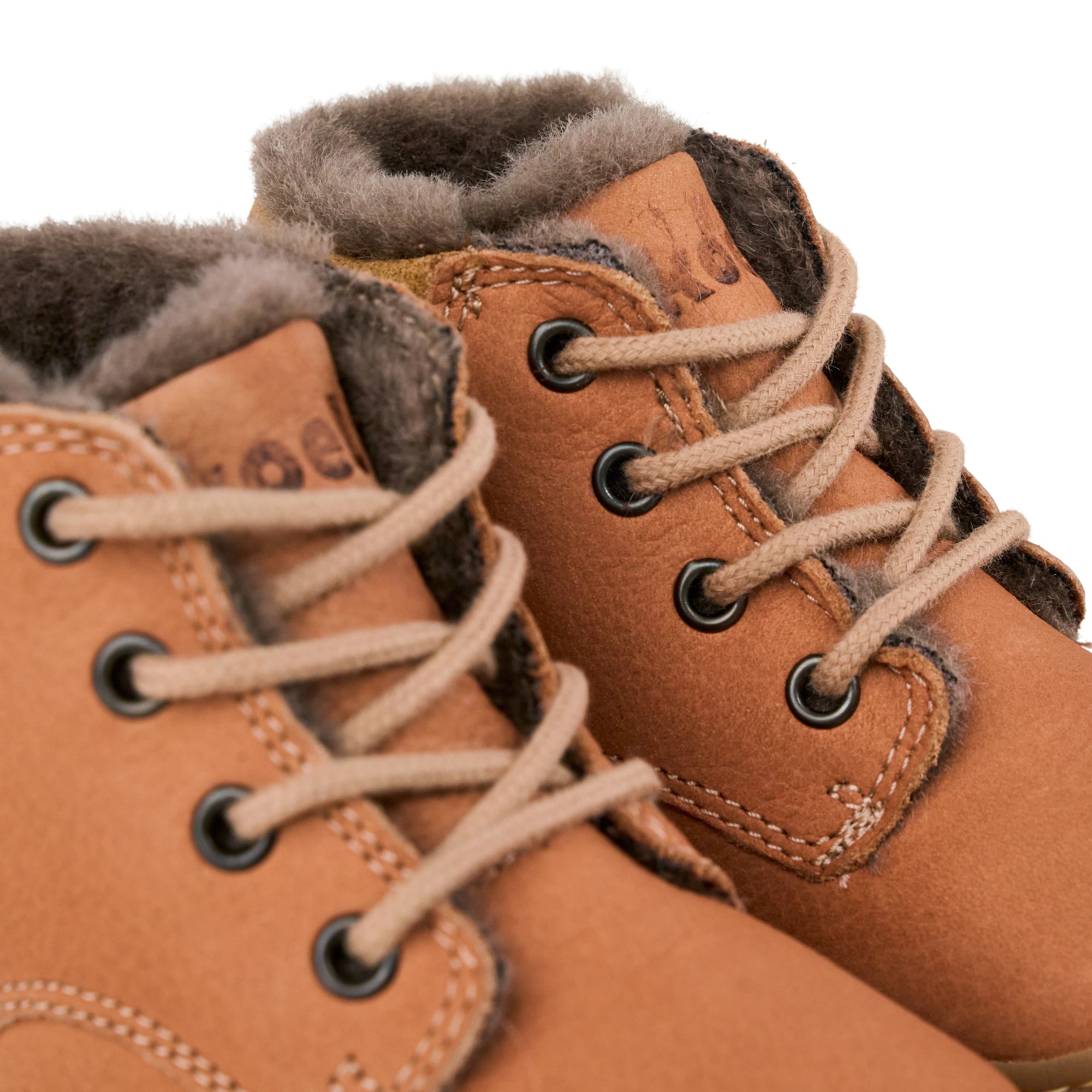 Koel Barefoot Bill Nubuk Barfuß-Winterstiefel zum Schnüren Blossom - keks.