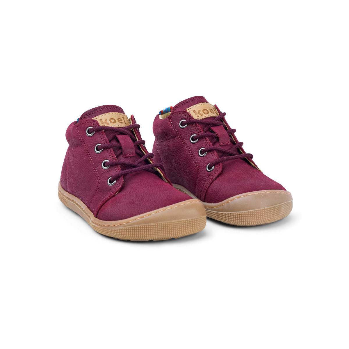 Koel Barefoot Deli 2.0 Barfußschuh zum Schnüren Bordo