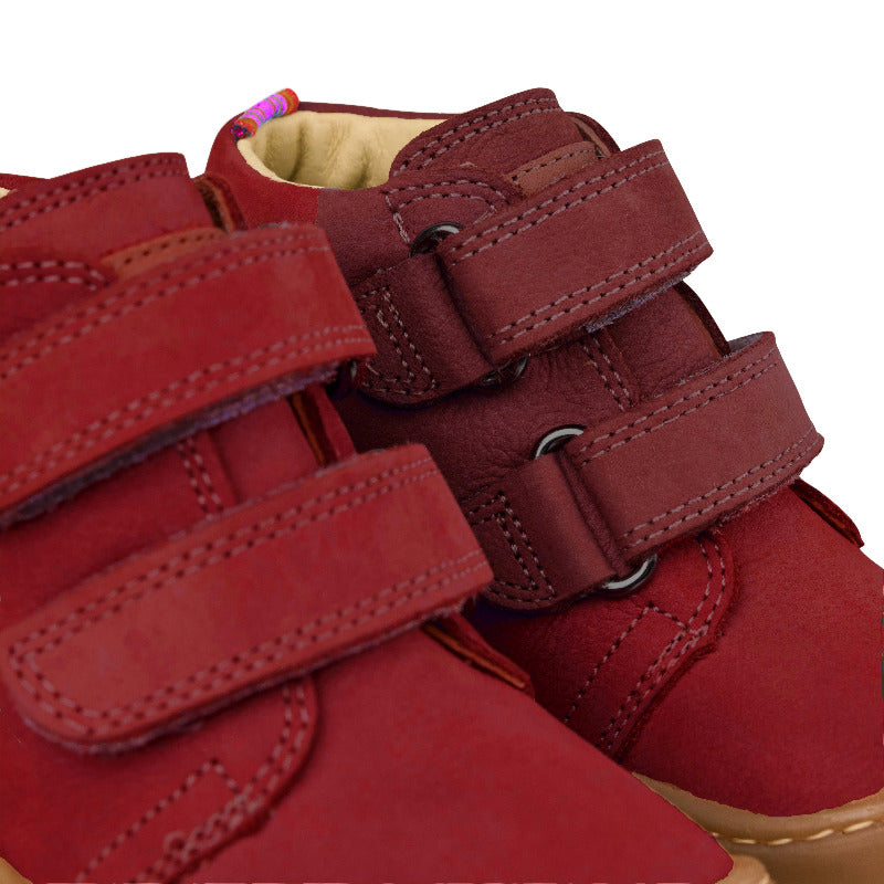 Koel Barefoot Don 2.0 Barfuß-Halbschuh mit Klettverschluss Red