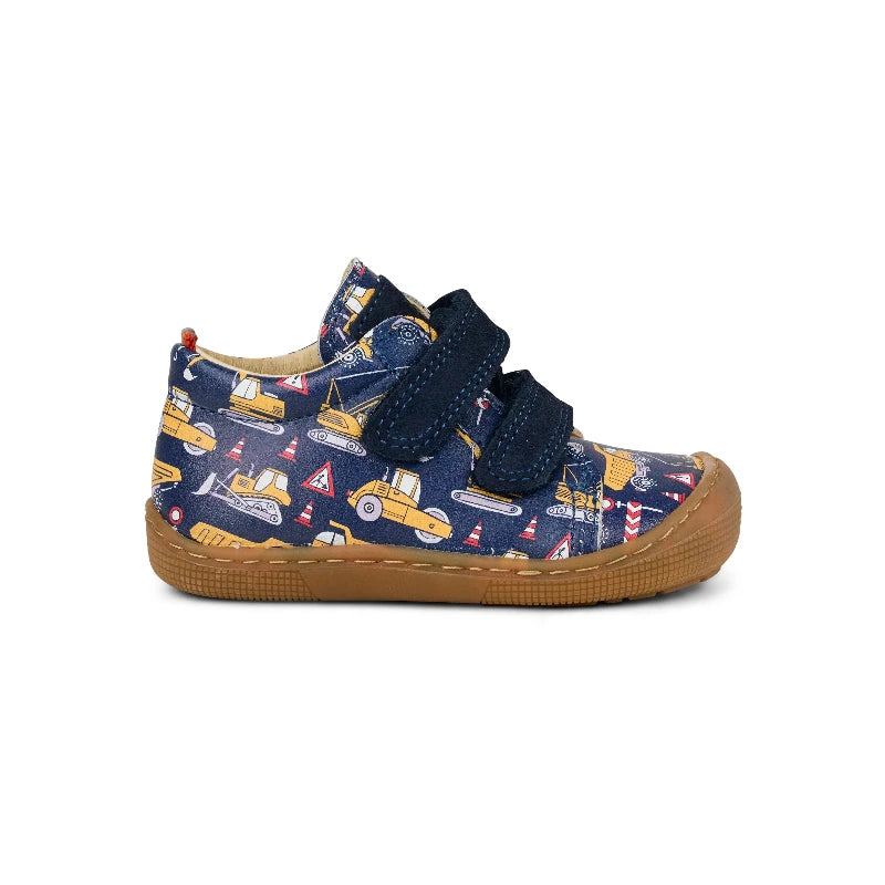 Koel Barefoot Danny Barfuß-Halbschuh mit Klettverschluss Tractor Blue