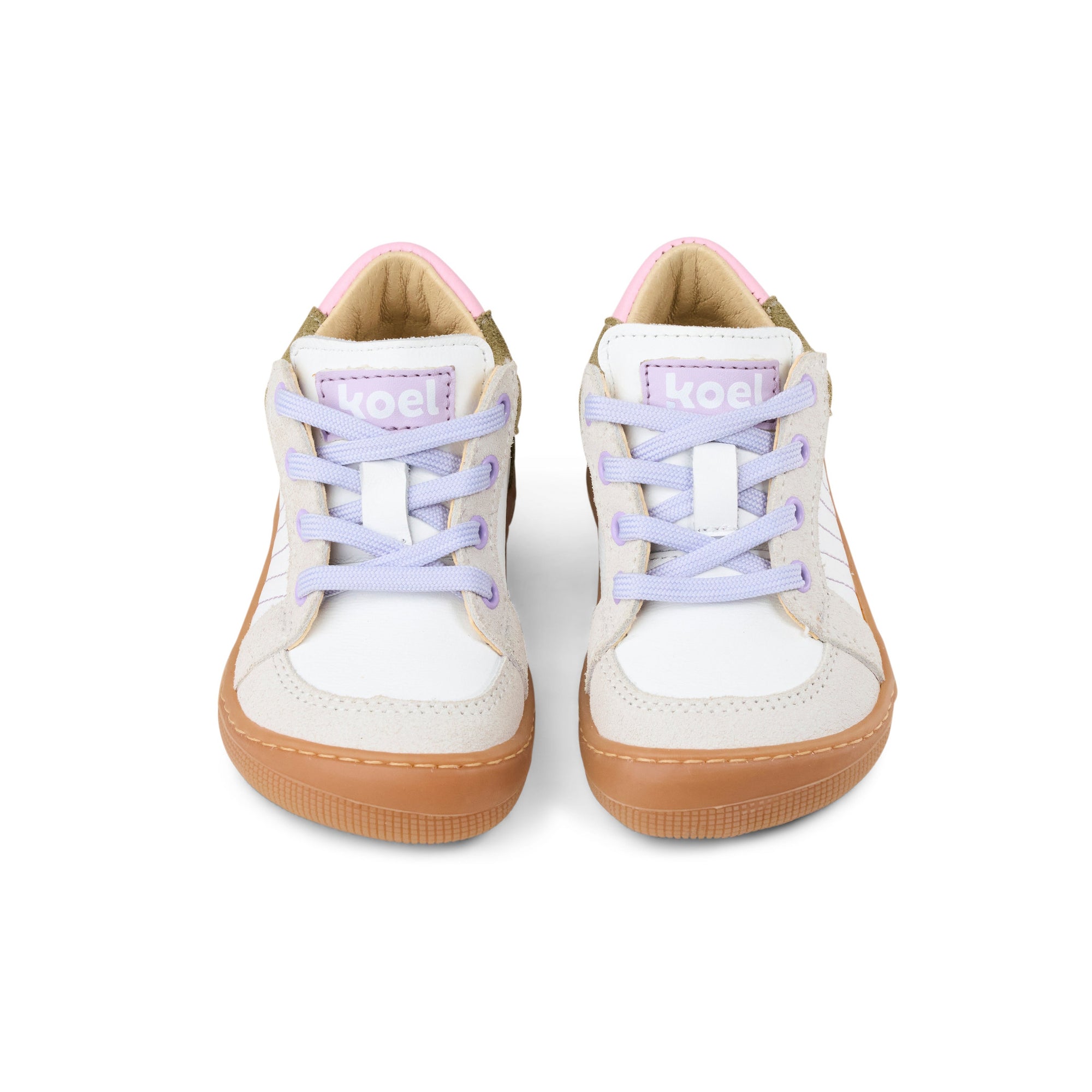 Koel Barefoot Dion Barfußschuh zum Schnüren Dark Grey – minimalistischer Kinder Barfuß Sneaker mit breiter Zehenbox, dünner Sohle und optimaler Passform