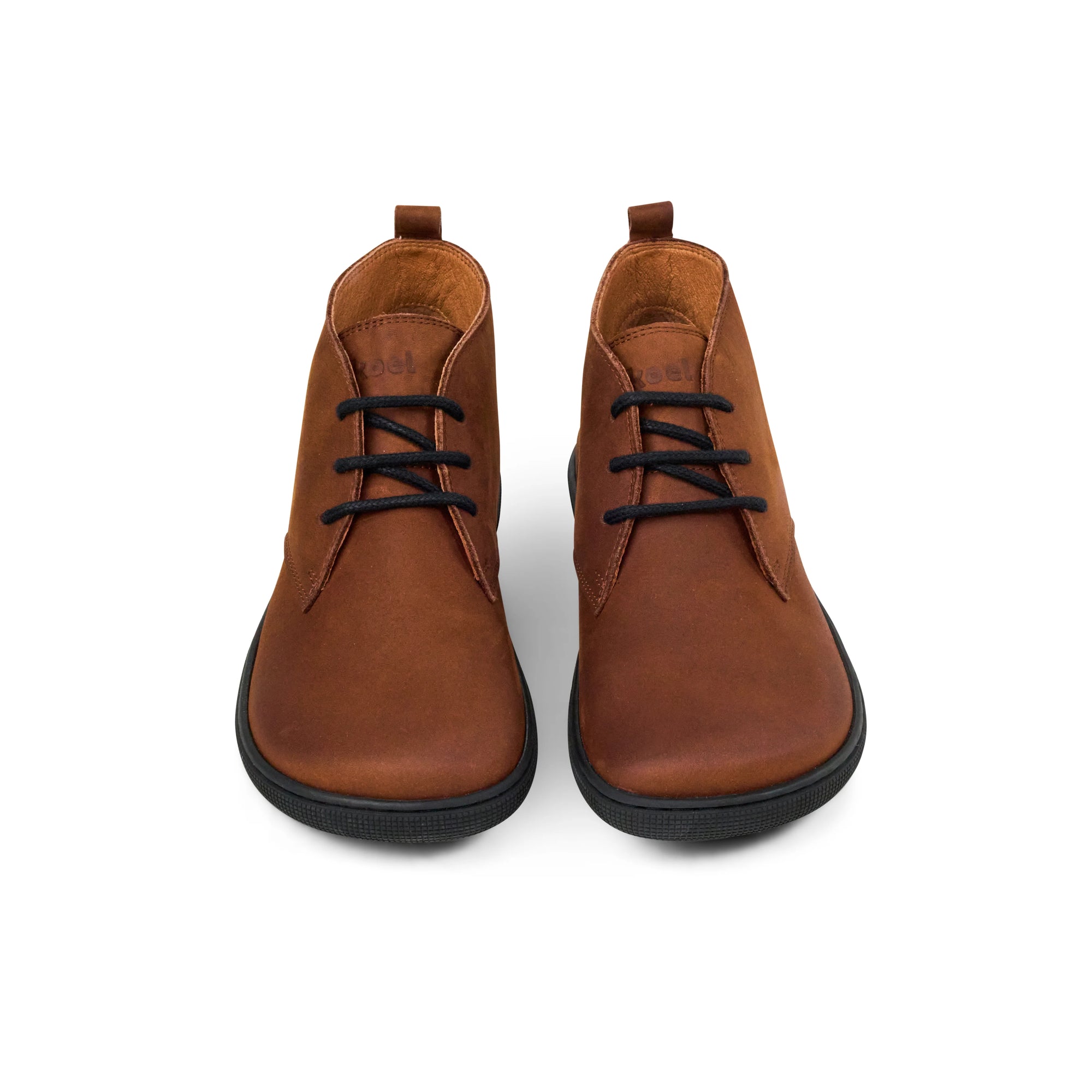 Koel Women Barefoot Fea Hydro Chocolate Schnürstiefeletten, Frontalansicht