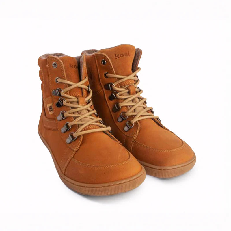 Koel Women Barefoot Fox Hydro Miel Honig Schnürstiefeletten