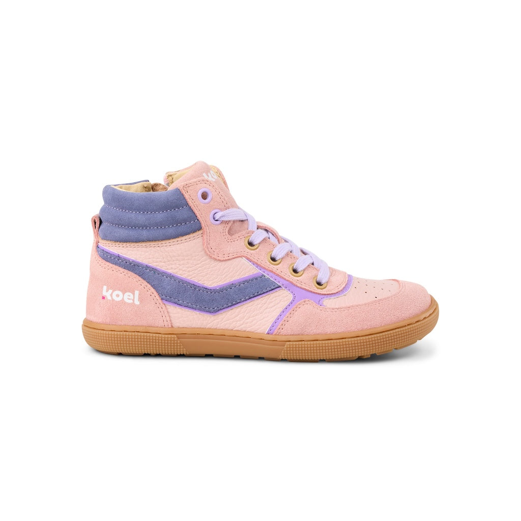 Koel Barefoot Danish Nappa Barfußsneaker mit Reißverschluss Lavandel - keks.