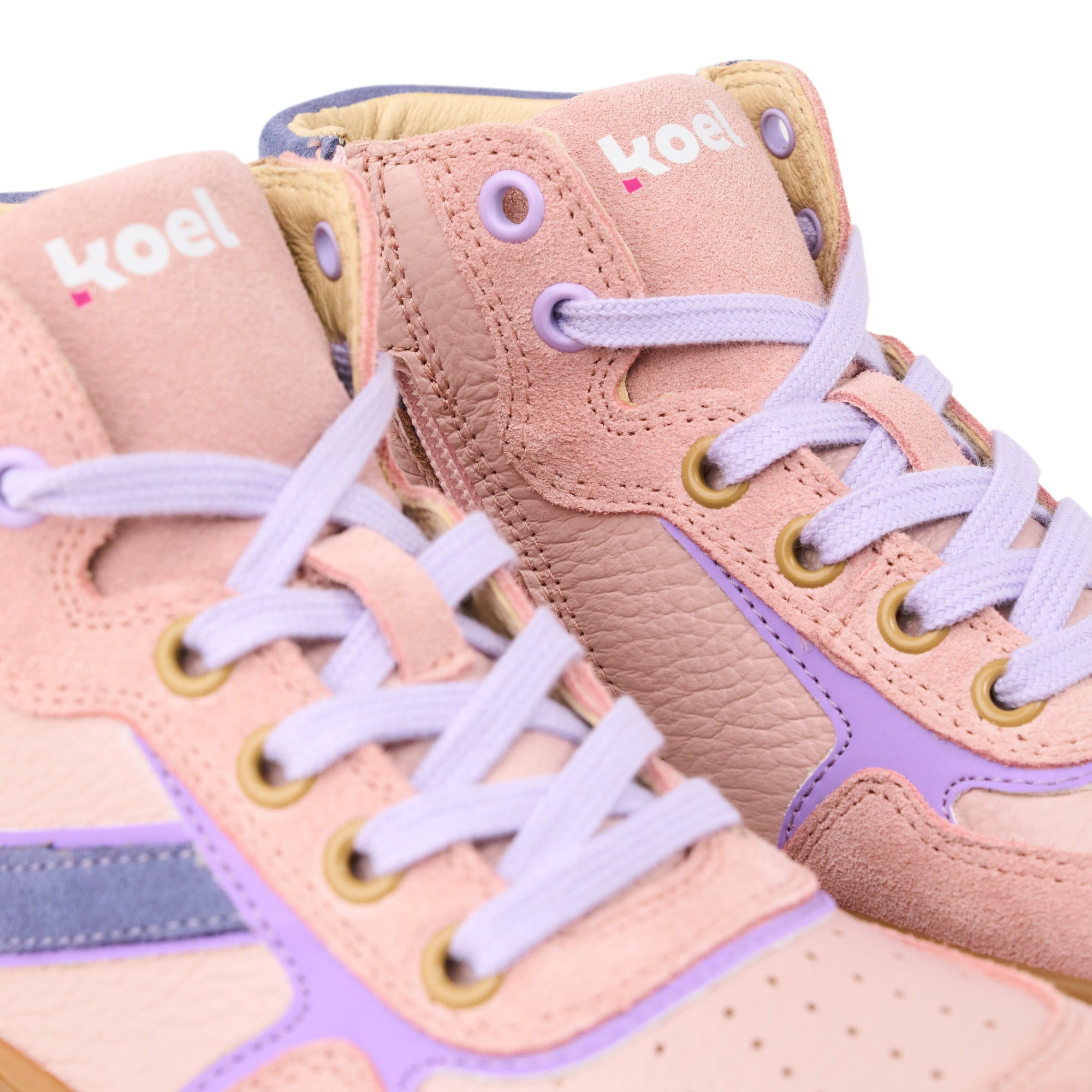 Koel Barefoot Danish Nappa Barfußsneaker mit Reißverschluss Lavandel - keks.