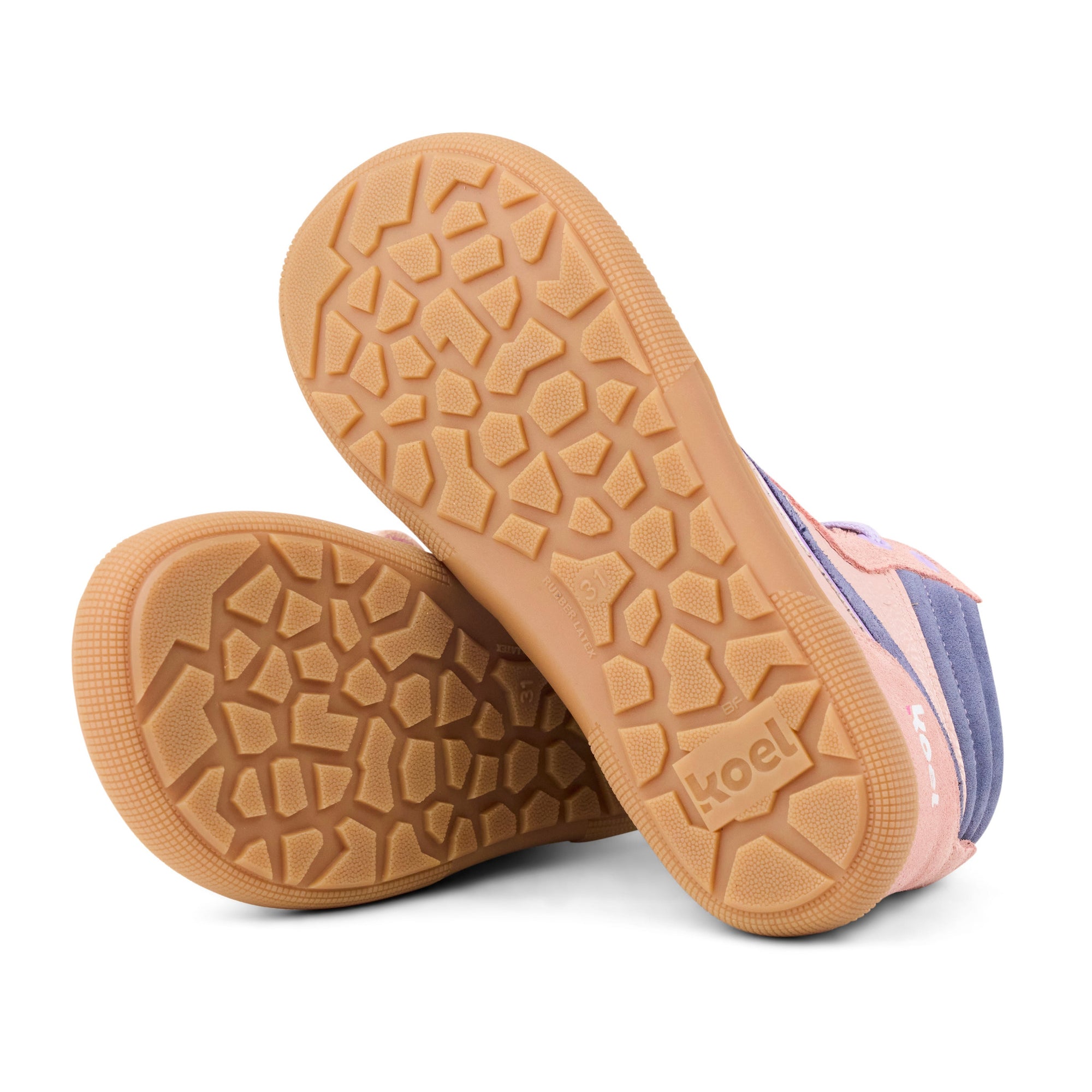 Koel Barefoot Danish Nappa Barfußsneaker mit Reißverschluss Lavandel - keks.