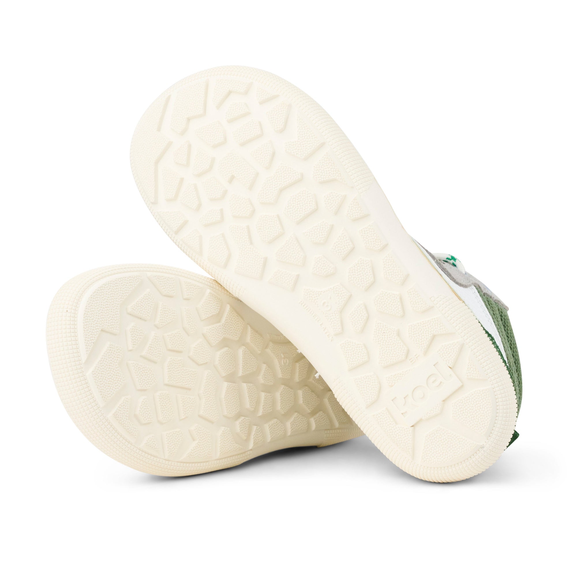 Koel Barefoot Danish Nappa Barfußsneaker mit Reißverschluss Green - keks.