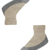 Falke Cosyshoe Minis Kinder Hausschuhe Sand Melange Beige