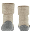 Falke Cosyshoe Minis Kinder Hausschuhe Sand Melange Beige