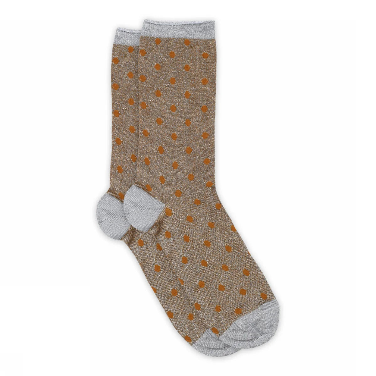MP Woman Donna Glitzersocken Pumpkin Spice