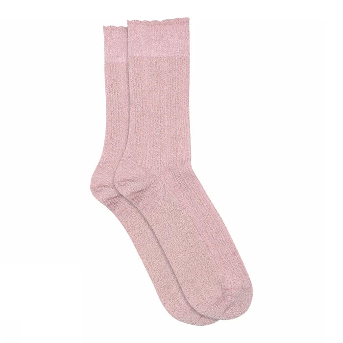 MP Woman Julia Glitzersocken Pink Nectar