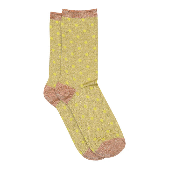 MP Woman Donna Glitzersocken Celery Green
