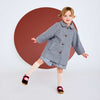 Bisgaard Barefoot Ballet Hausschuh aus Samt Bordeaux - keks.