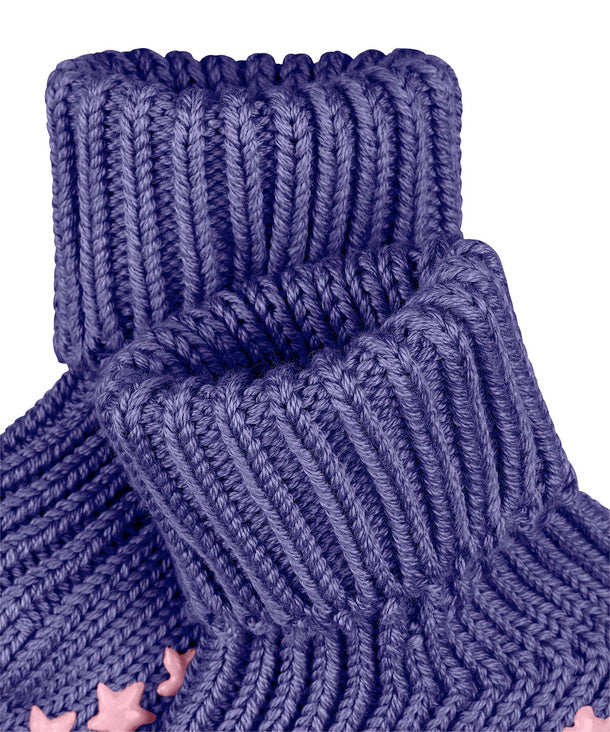 Falke Cotton Catspads Babys Haussocken Crocus Lila
