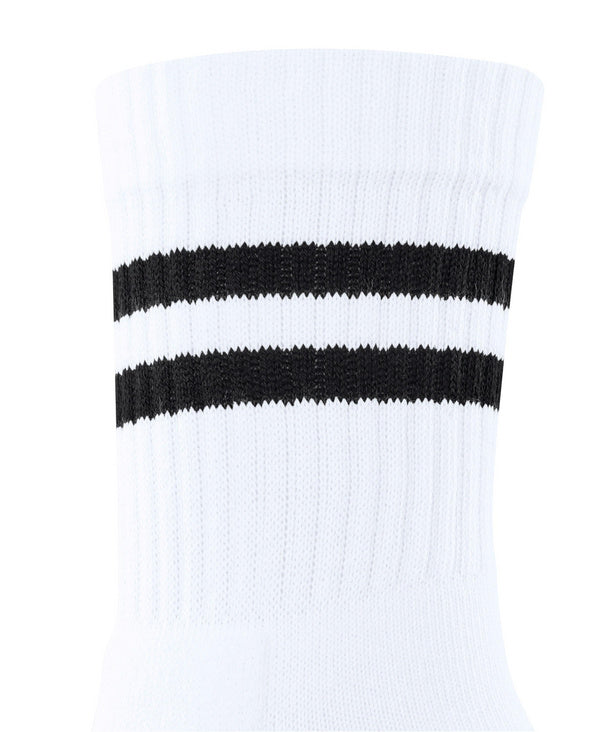 Falke Dynamic Kindersocken Weiß mit schwarzen Streifen