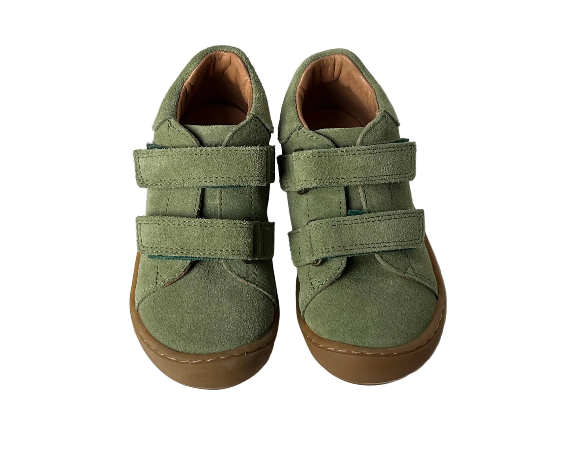 Telyoh Barefoot Y01161 Klett Halbschuh Sage Suede - keks.