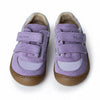 Telyoh Barefoot Y01141 Halbschuh Mesh mit Klettverschluss Lilac Flieder - keks.