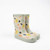 Koel Barefoot Wini Bare Multi Barfuß-Gummistiefel White Flowers - keks.