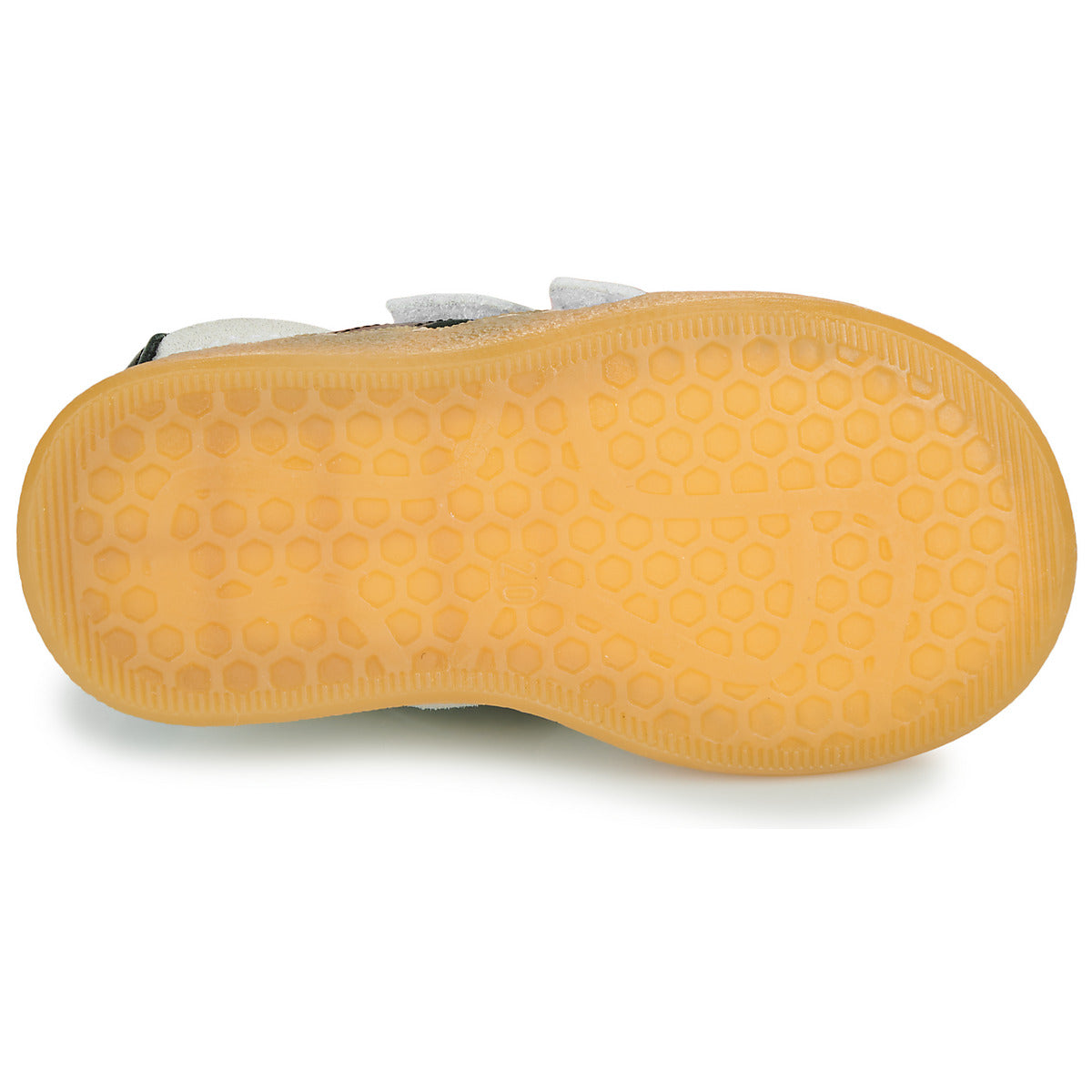 GBB Apaisant Halbschuhe mit Klettverschluss Kreide - keks.