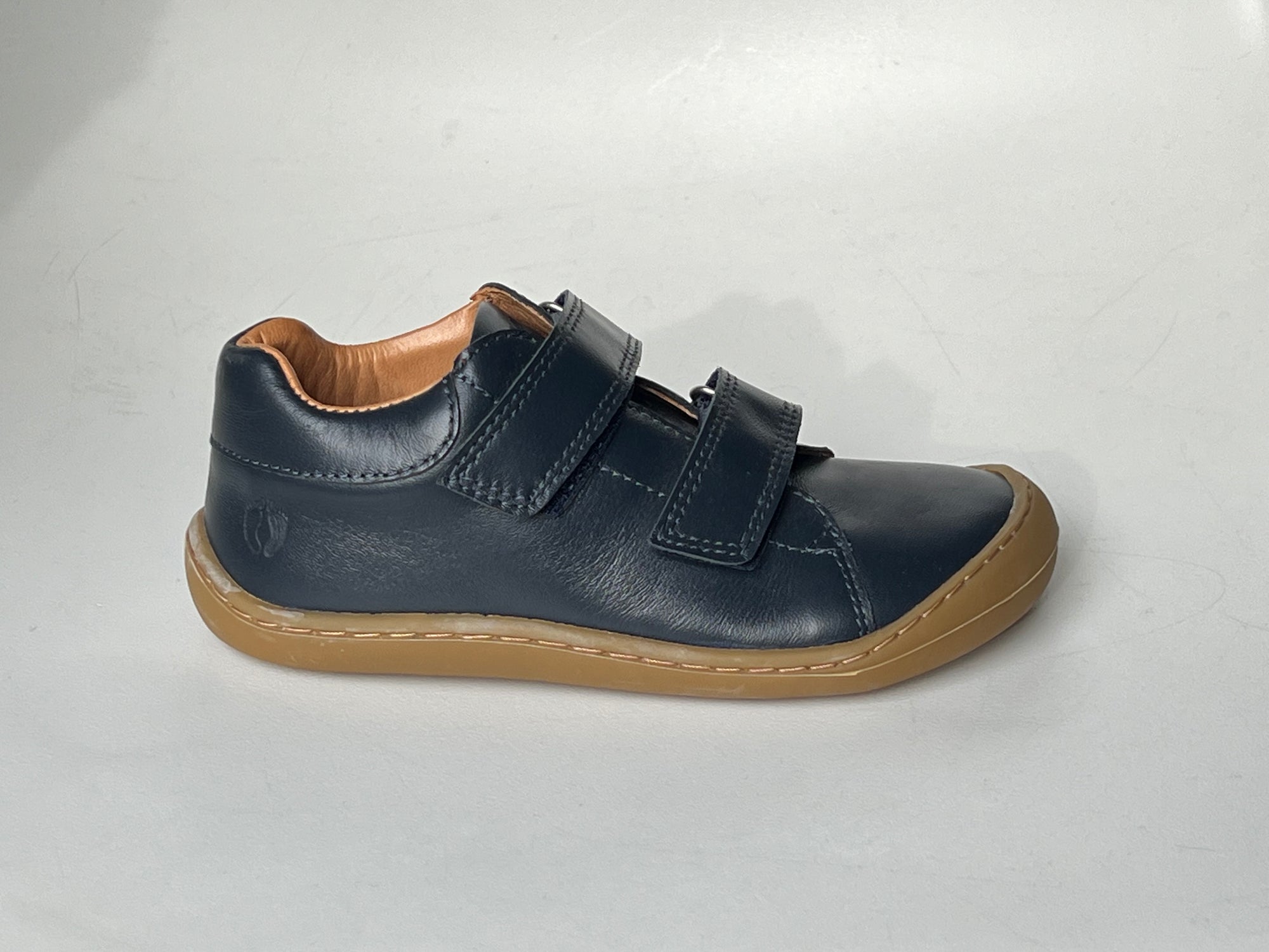 Telyoh Barefoot Y01161 Klett Halbschuh DK Blue - keks.
