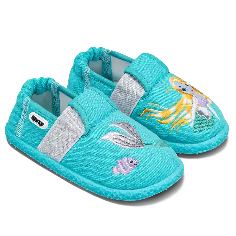 Nanga Ariella Weiche Hausschuhe aus Baumwolle mit Gummiband