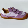 Telyoh Barefoot Y01141 Halbschuh Mesh mit Klettverschluss Lilac Flieder - keks.