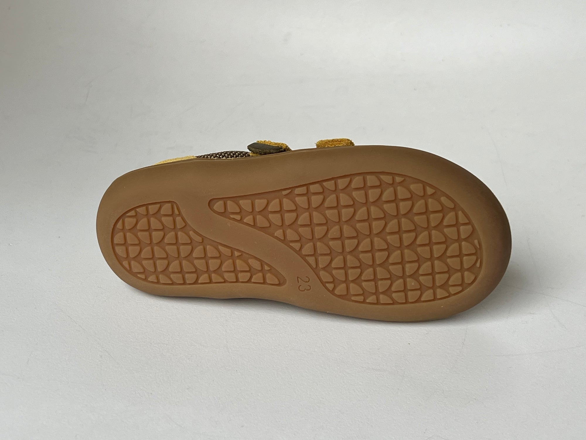 Telyoh Barefoot Y01141 Halbschuh Mesh mit Klettverschluss Yellow - keks.