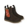 Lotta & Emil Chelsea Boot Winter Braun/Rot