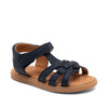 Bisgaard Felicia Sandale mit Klettverschluss Marine Navy