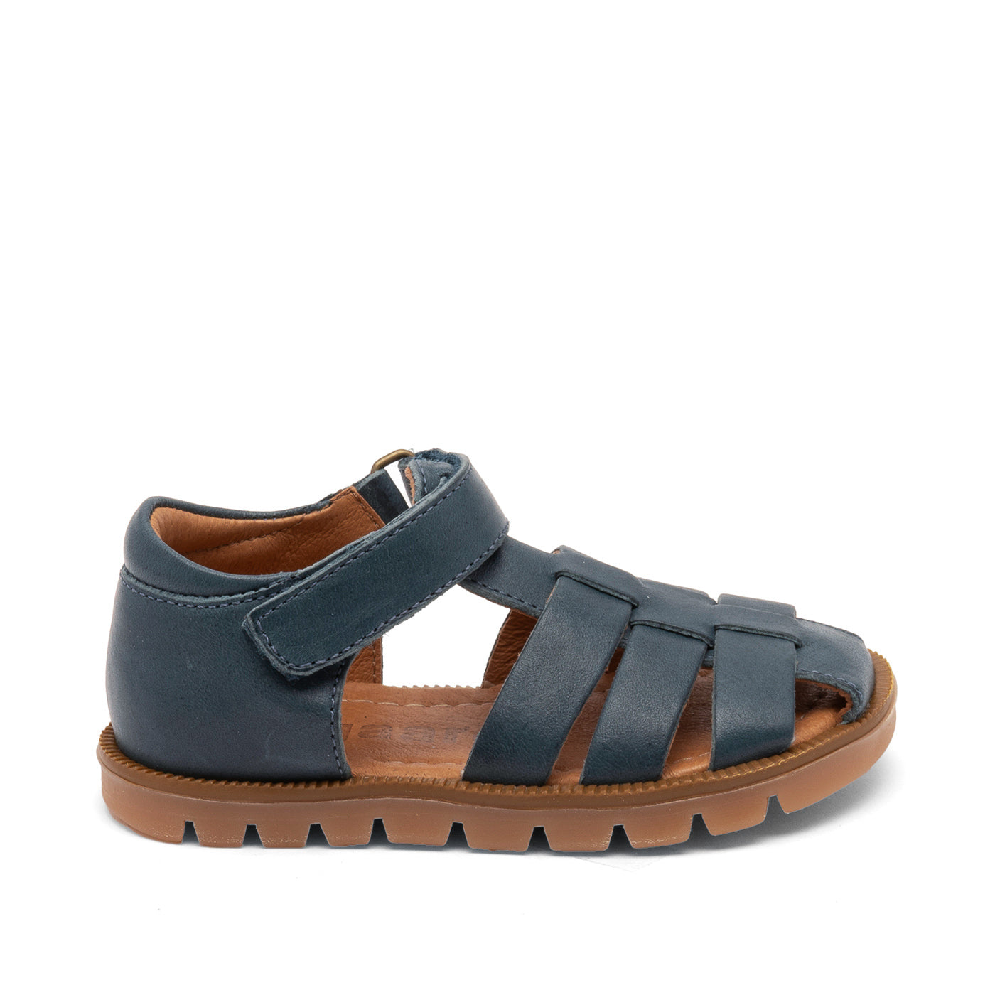 Bisgaard Beka Sandale mit Klettverschluss Petrol Blau