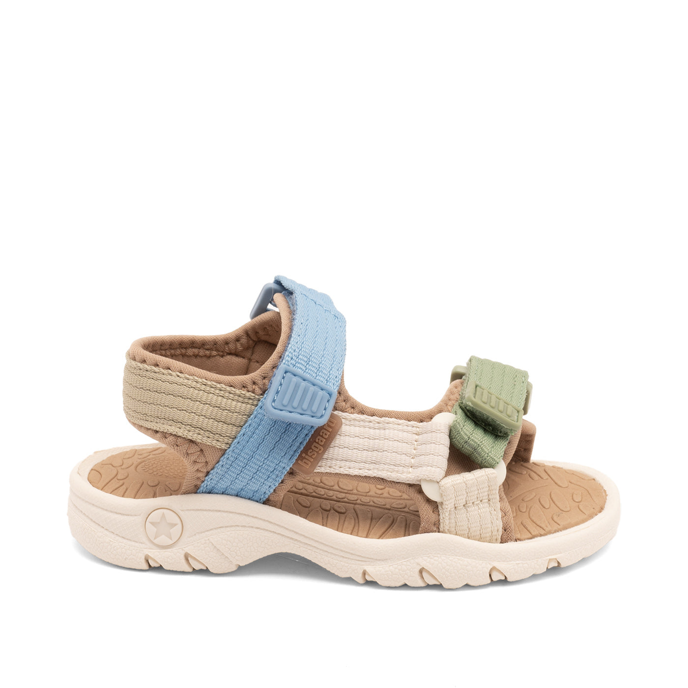 Bisgaard Nico Wassersandale mit Klettverschluss Earth Hellblau - keks.