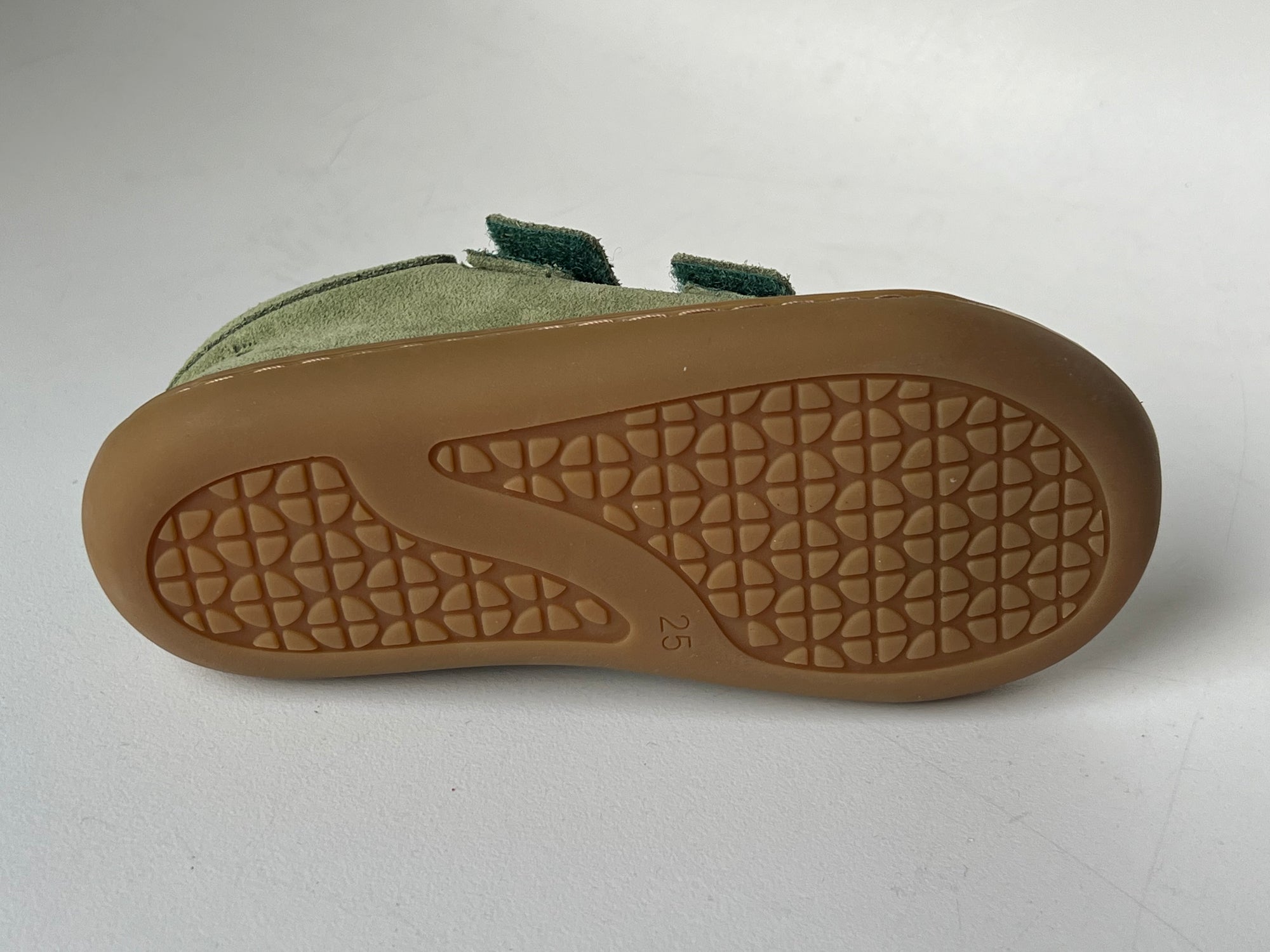 Telyoh Barefoot Y01161 Klett Halbschuh Sage Suede - keks.