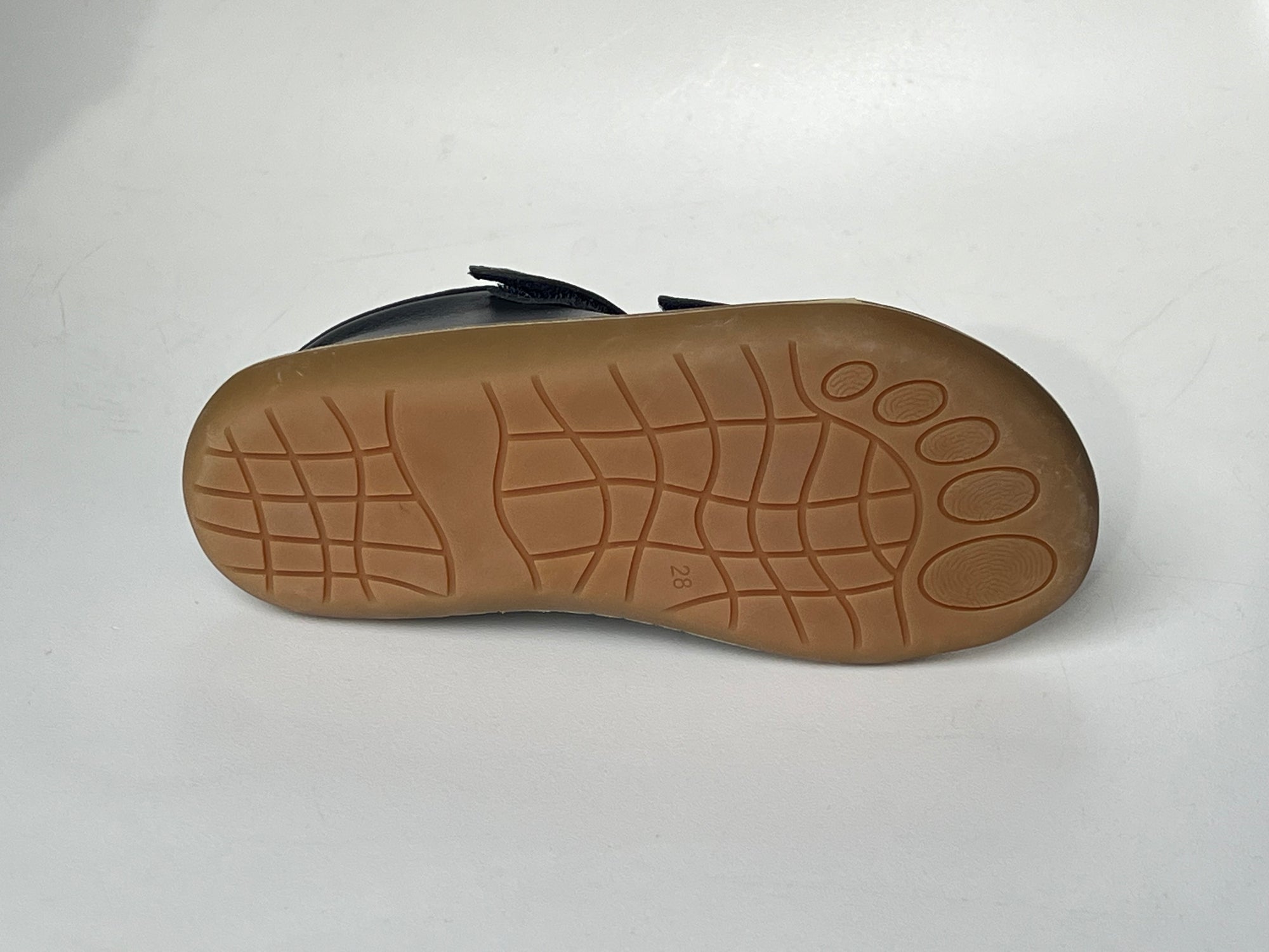 Telyoh Barefoot Y01161 Klett Halbschuh DK Blue - keks.