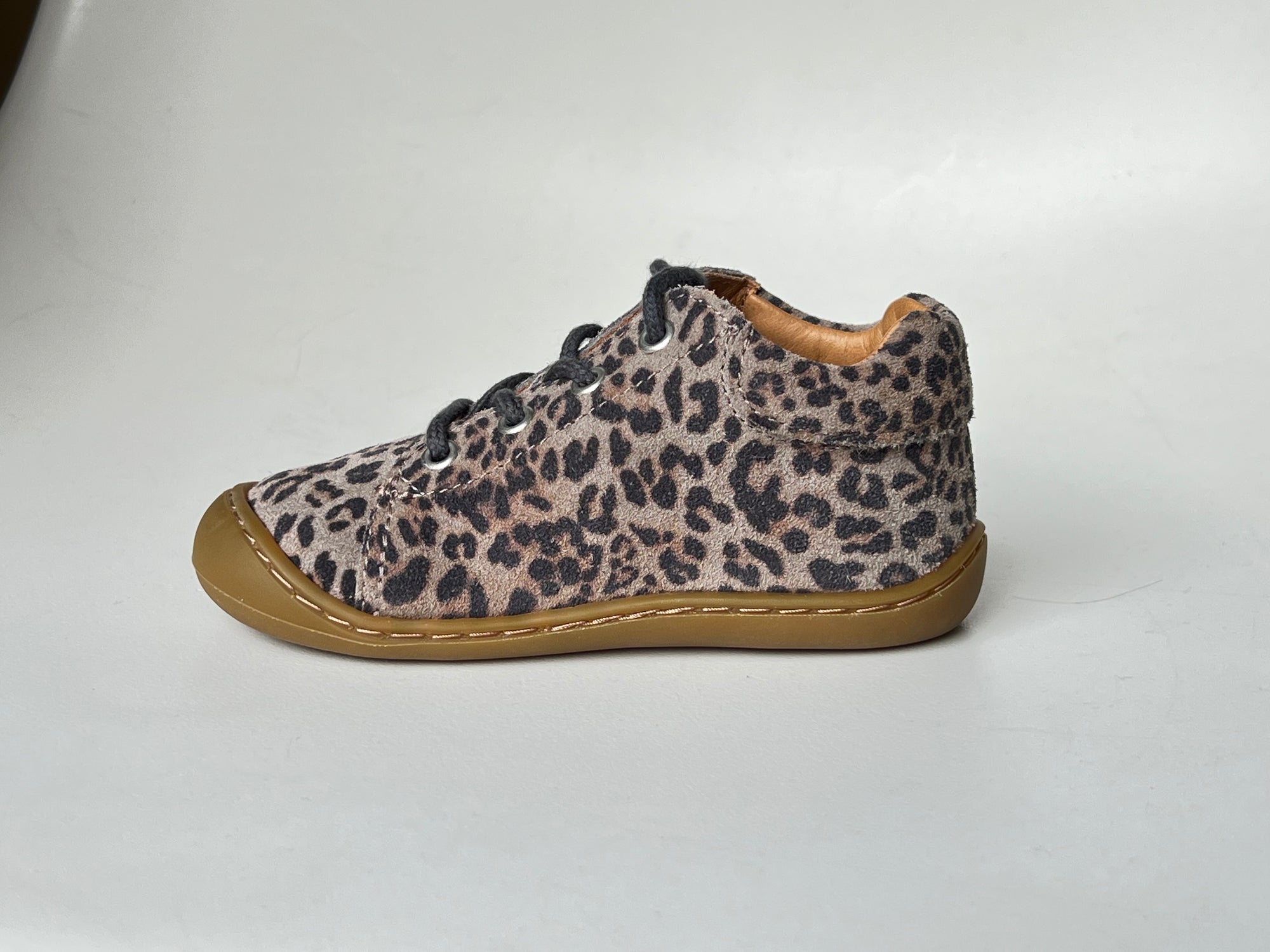 Telyoh Barefoot Y01148 Schnür Lauflerner Leo Sand - keks.