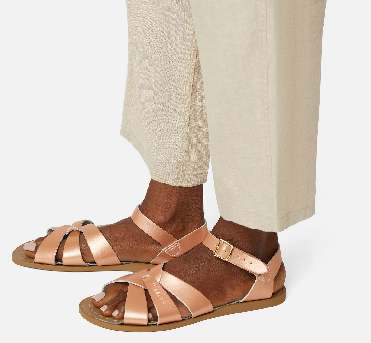 Saltwater Sandals Original Rose Gold