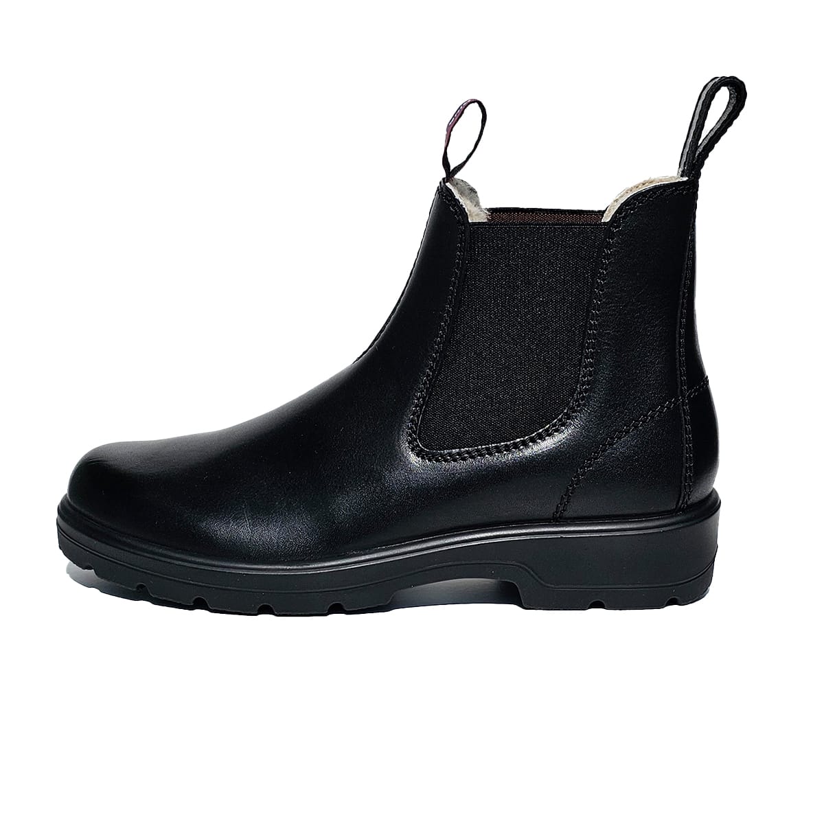 Blue Heeler Chelsea Boots BRISBANE BLACK mit Lammfell WARM - keks.