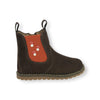 Lotta & Emil Chelsea Boot Winter Braun/Rot