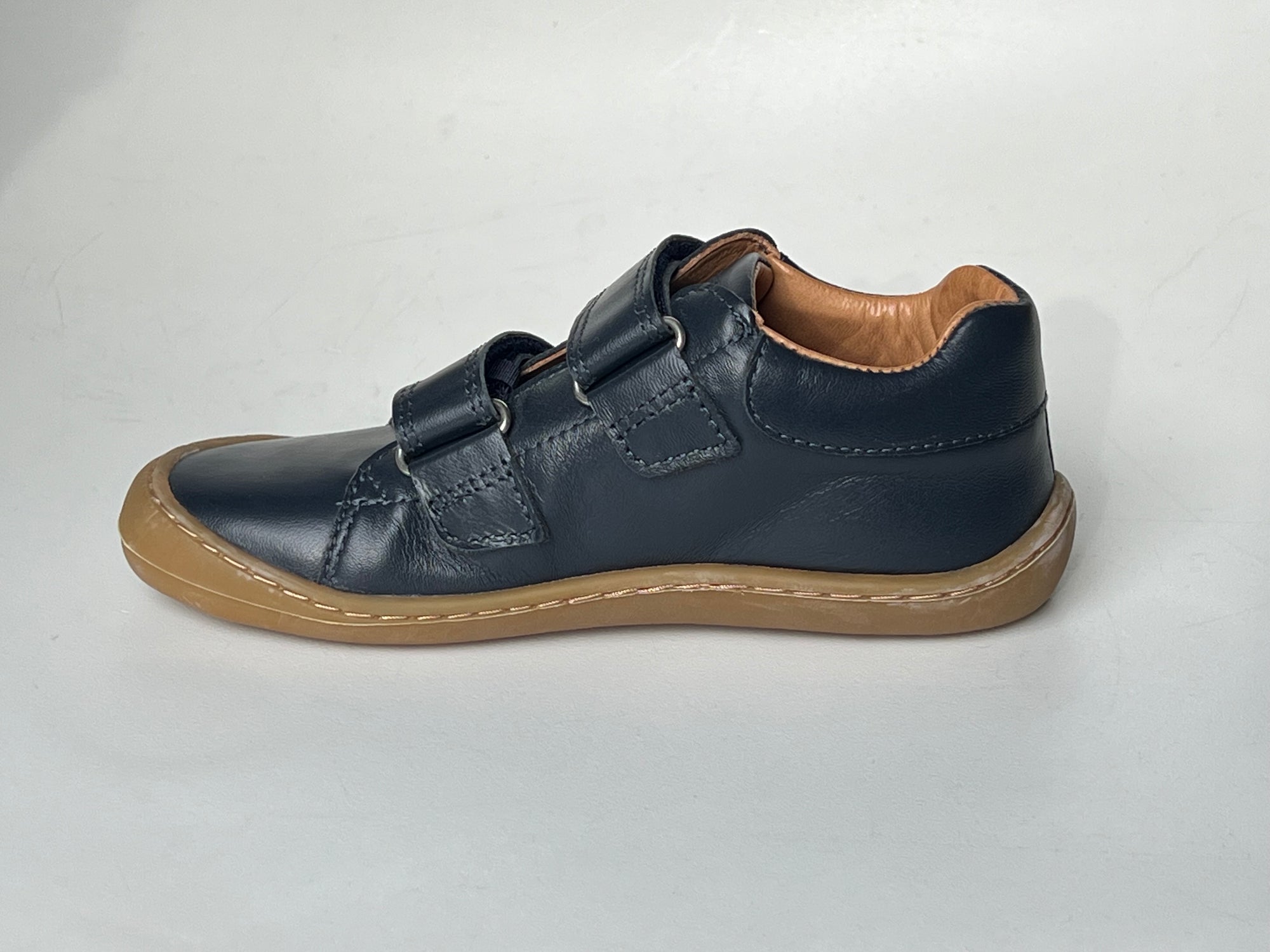 Telyoh Barefoot Y01161 Klett Halbschuh DK Blue - keks.