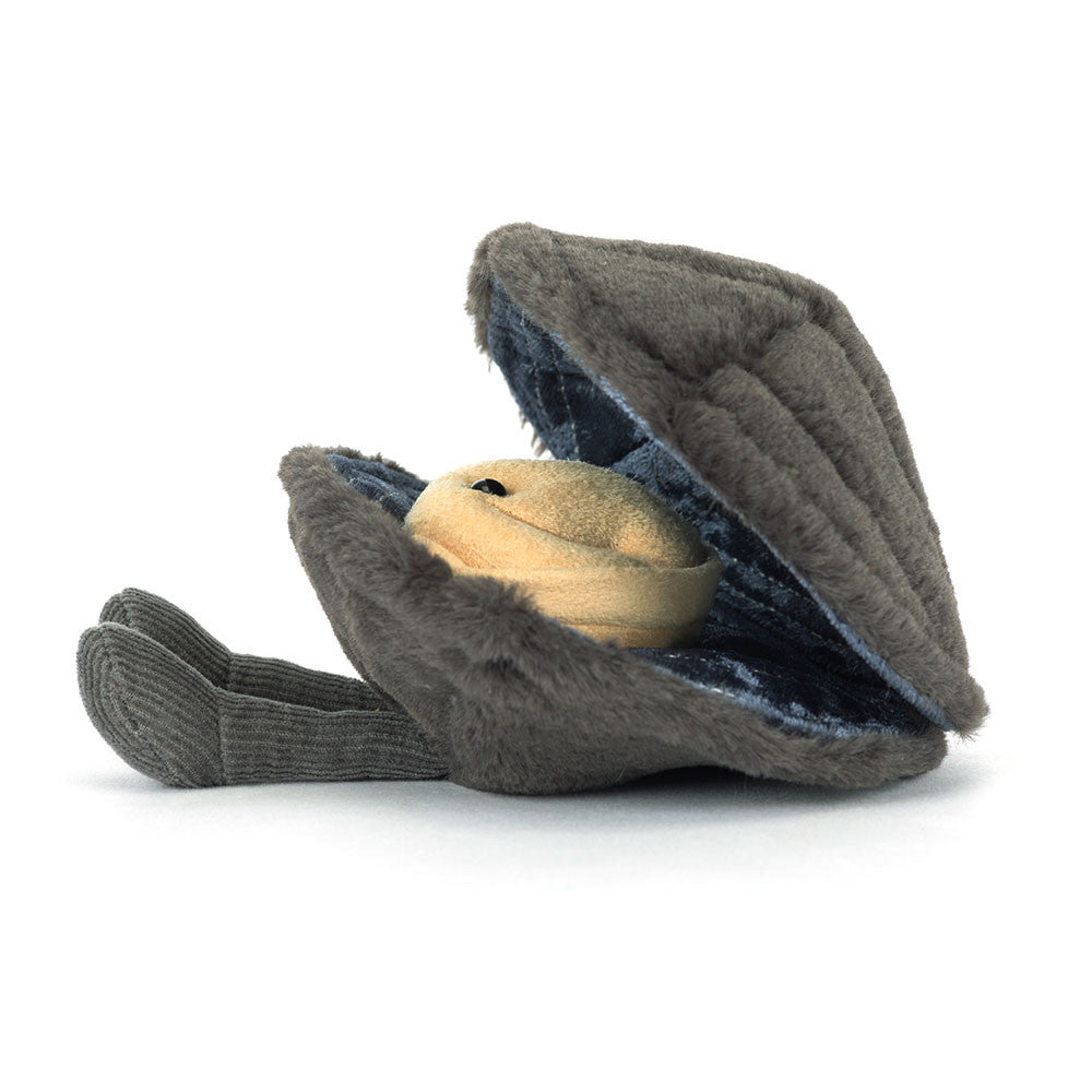 Jellycat Amuseables Michelle Mussel Süße Kuschel-Muschel - keks.