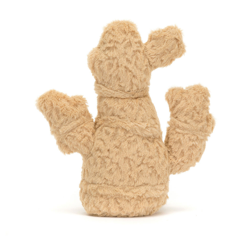 Jellycat Amuseables Ginger Ingwer Kuscheltier – weiches Plüschtier in Form eines Ingwer mit süßem Gesicht, perfekt als Geschenk für Kinder oder dekorativer Begleiter. Jetzt Jellycat Kuscheltier online kaufen oder im keks. Bielefeld Kinderschuhladen.