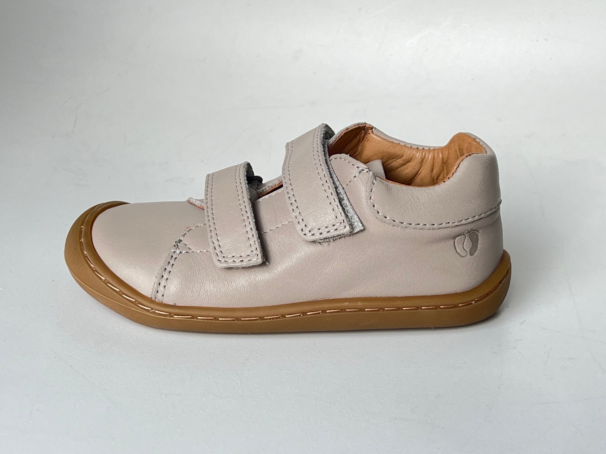Telyoh Barefoot Y01161 Klett Halbschuh Grey Nappa - keks.