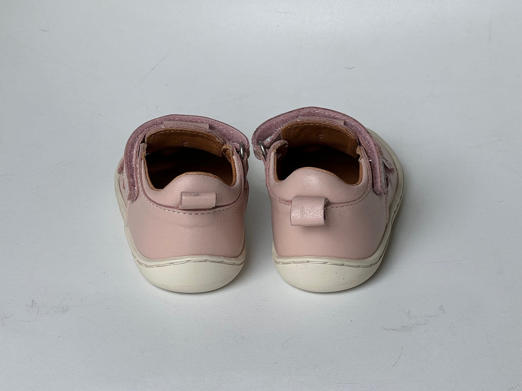 Telyoh Barefoot Y01114 Klett Sandale Nude Nappa - keks.