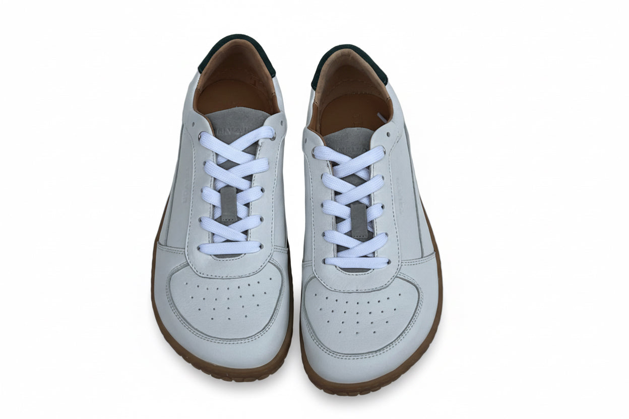 Telyoh Barefoot Y01231 Jesse Barfuß-Sneaker zum Schnüren White