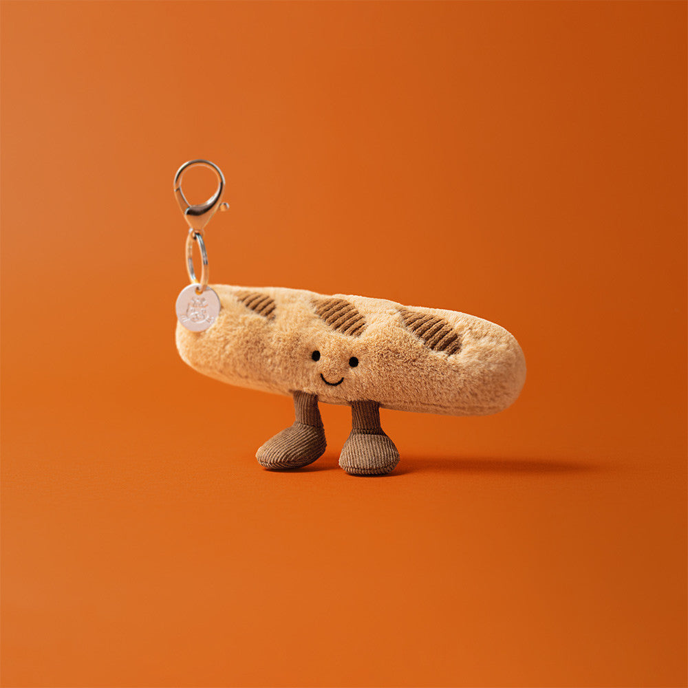 Jellycat Amuseables Baguette Bag Charm Schlüsselanhänger - keks.