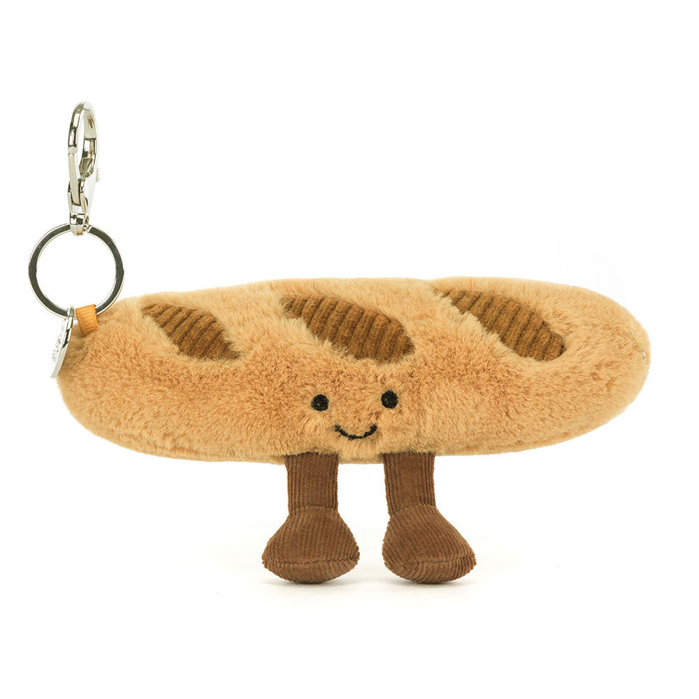 Jellycat Amuseables Baguette Bag Charm Schlüsselanhänger - keks.